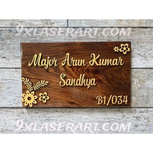 Name Plate Laser Art Designs